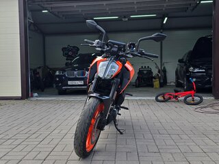 2017 KTM 390 Duke, оранжевый, 497000 рублей, вид 3