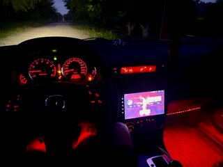 2005 Mazda 6 I (GG) Рестайлинг, пурпурный, 390000 рублей, вид 3