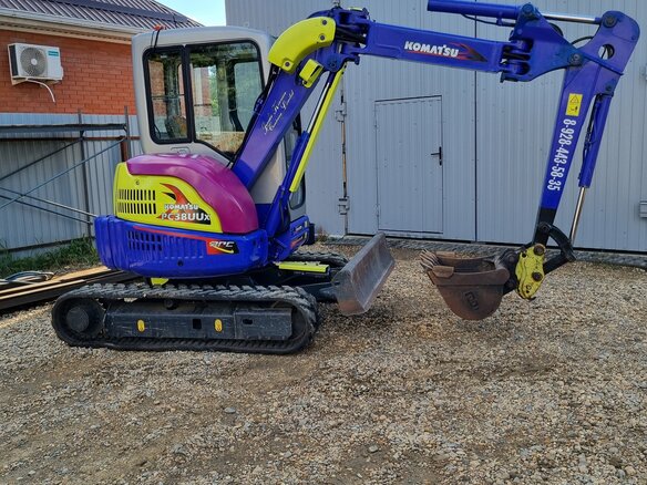 2016 Komatsu PC38, синий, 2700000 рублей - вид 8