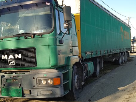 1996 MAN 19, зелёный, 1700000 рублей, вид 3