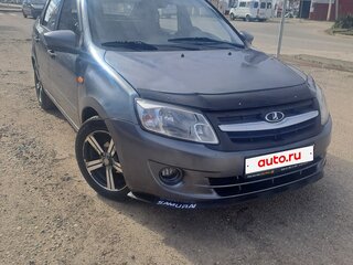2015 Lada (ВАЗ) Granta I, серебристый, 400000 рублей, вид 5
