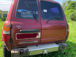 1996 Toyota Land Cruiser 80 Series Рестайлинг, красный, 900000 рублей, вид 5