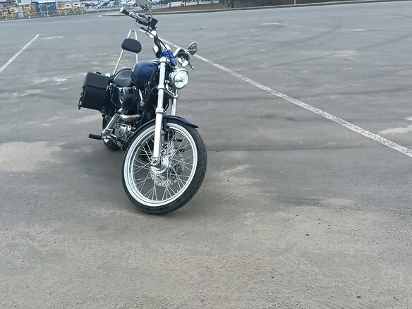 2007 Harley-Davidson Sportster 1200, синий, 635000 рублей - вид 7