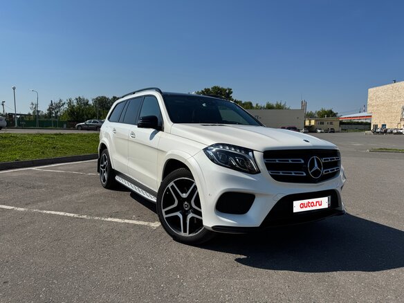 2017 Mercedes-Benz GLS 400 I (X166), белый, 4500000 рублей - вид 1