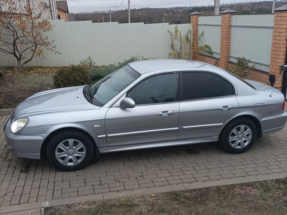 2008 Hyundai Sonata ТагАЗ IV (EF) Рестайлинг, серебристый, 680000 рублей - вид 6
