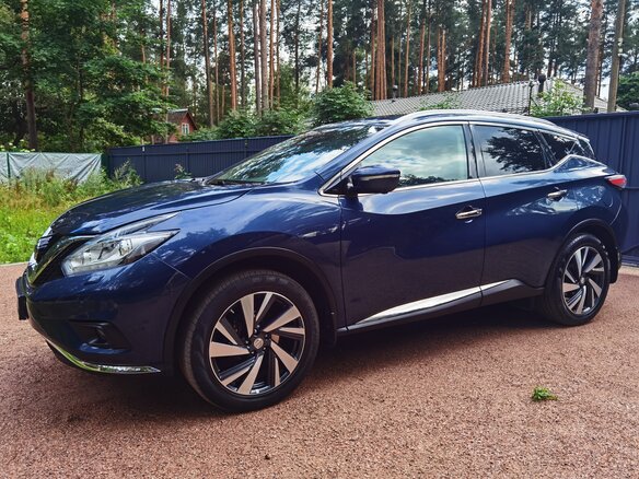 2022 Nissan Murano III (Z52), синий - вид 1