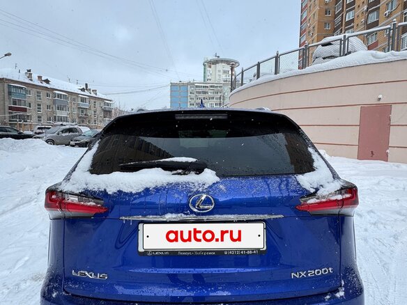 2015 Lexus NX 200t I, синий, 3850000 рублей - вид 1