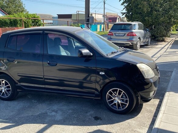 2007 Kia Picanto I, чёрный, 600000 рублей - вид 2