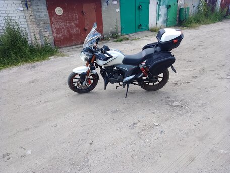 2013 Stels Flame 200, белый, 150000 рублей, вид 4