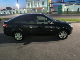 2021 Lada (ВАЗ) Granta I Рестайлинг, чёрный, 680000 рублей, вид 4