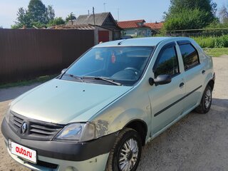 2007 Renault Logan I, серебристый, 250000 рублей, вид 1