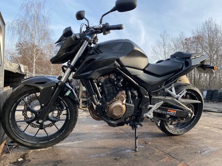 2017 Honda CB 500F, чёрный, 550000 рублей, вид 4