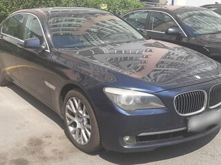 2008 BMW 7 серии 740i V (F01/F02/F04), синий, 1643397 рублей, вид 3