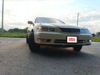 1998 Toyota Mark II VIII (X100), серебристый, 970000 рублей, вид 2