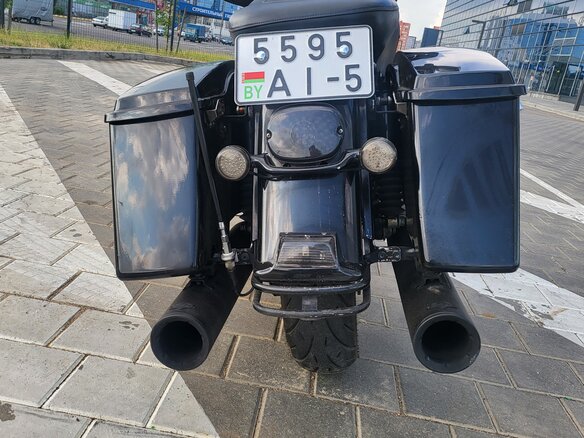 2007 Harley-Davidson Electra Glide, чёрный, 670748 рублей - вид 8