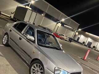 2007 Hyundai Accent ТагАЗ II, серебристый, 300000 рублей, вид 2