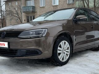 2013 Volkswagen Jetta VI, коричневый, 1050000 рублей, вид 1