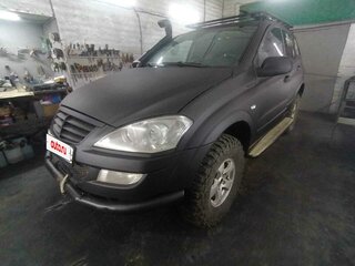 2009 SsangYong Kyron I Рестайлинг, чёрный, 1000000 рублей, вид 1
