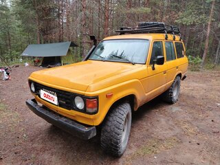 1985 Toyota Land Cruiser 60 Series, жёлтый, 1100000 рублей, вид 1