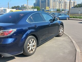 2011 Mazda 6 II (GH) Рестайлинг, синий, 799000 рублей, вид 3