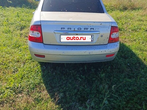 2007 Lada (ВАЗ) Priora I, серебристый, 165000 рублей - вид 6