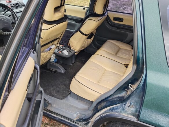 1998 Honda CR-V I, зелёный, 550000 рублей - вид 12