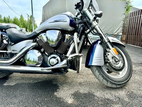 2008 Honda VTX 1800, синий, 850000 рублей, вид 4