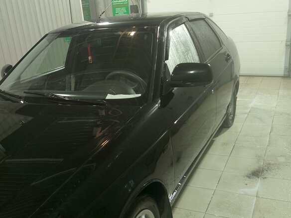 2010 Lada (ВАЗ) Priora I, чёрный, 400000 рублей - вид 5