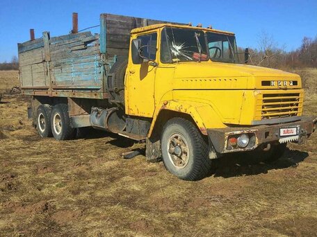 1990 КрАЗ 256, жёлтый, 550000 рублей, вид 4