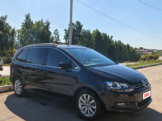 2012 Volkswagen Sharan II, чёрный, 1330000 рублей, вид 1