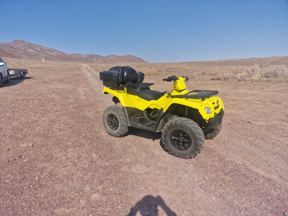 2011 BRP Can-Am Outlander 400, жёлтый, 370000 рублей - вид 8