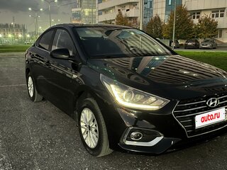 2018 Hyundai Solaris II, чёрный, 1200000 рублей, вид 5