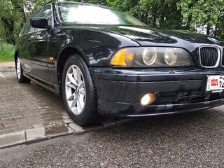 2002 BMW 5 серии 525i IV (E39) Рестайлинг, чёрный, 470000 рублей, вид 2