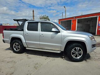 2013 Volkswagen Amarok Double Cab full-time I, серебристый, 2100000 рублей, вид 4