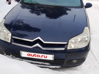 2006 Citroen C5 I Рестайлинг, синий, 390000 рублей, вид 1
