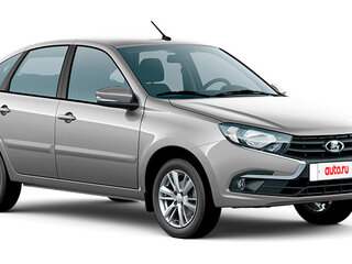 2020 Lada (ВАЗ) Granta I Рестайлинг, серый, 900000 рублей, вид 1