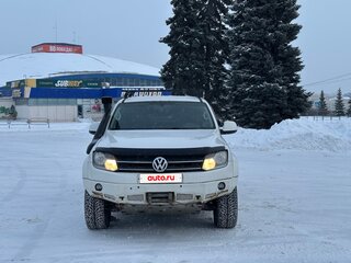 2012 Volkswagen Amarok Double Cab full-time I, белый, 1400000 рублей, вид 2