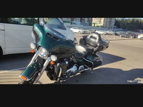 2015 Harley-Davidson Electra Glide, зелёный, 1150000 рублей, вид 4