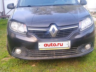 2014 Renault Logan II, чёрный, 680000 рублей, вид 1