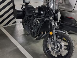 2019 Kawasaki EN650 Vulcan S, чёрный, 750000 рублей, вид 3