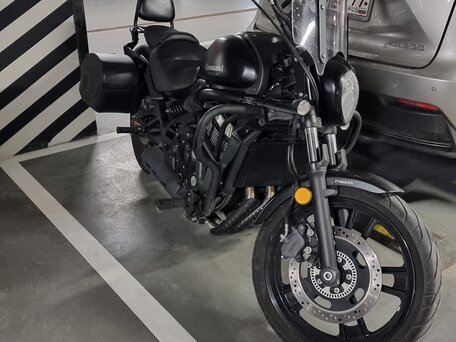 2019 Kawasaki EN650 Vulcan S, чёрный, 750000 рублей, вид 3