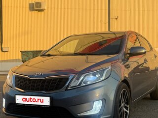 2012 Kia Rio 4-speed III, голубой, 1200000 рублей, вид 2
