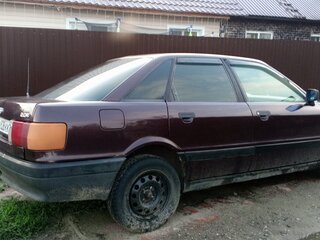 1989 Audi 80 IV (B3), красный, 230000 рублей, вид 2