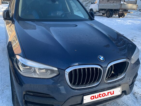 2019 BMW X3 25d xDrive III (G01), синий, 4060000 рублей - вид 33
