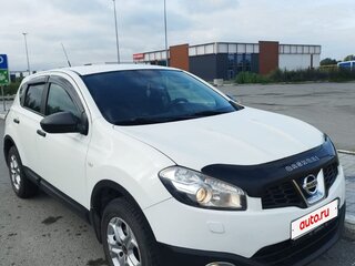 2013 Nissan Qashqai I Рестайлинг, белый, 1400000 рублей, вид 1