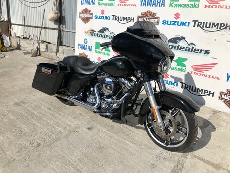2014 Harley-Davidson Street Glide, чёрный, 1199000 рублей, вид 4