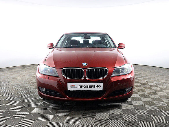 2011 BMW 3 серии 318i V (E90/E91/E92/E93) Рестайлинг, красный - вид 1