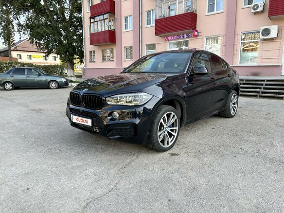 2015 BMW X6 50i II (F16), чёрный, 2100000 рублей