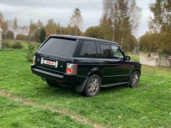 2008 Land Rover Range Rover III Рестайлинг, синий, 1470000 рублей - вид 12