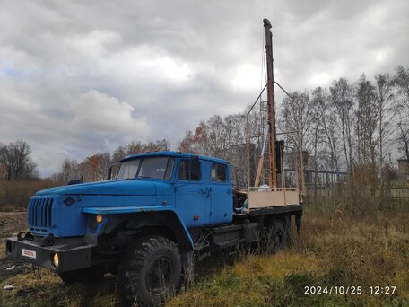 2007 Урал Бурильно-сваебойная машина, синий, 1490000 рублей, вид 1